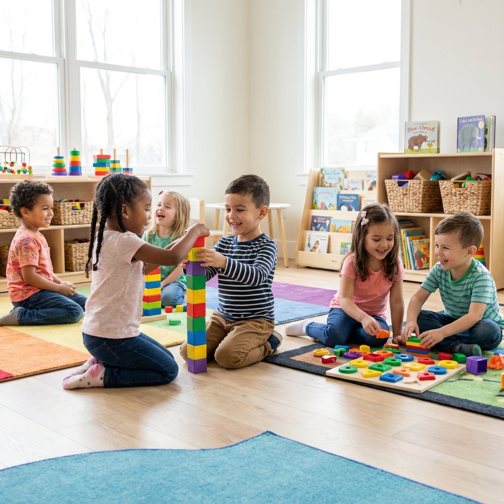 Children playing together